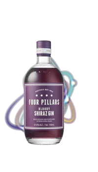 Fourpilla Bloddy Shiraz Gin (Red)-THUMB
