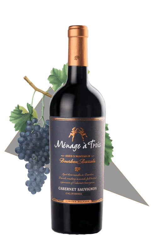 MENAGE A TROIS BOURBON BARRELS CABERNET SAUVIGNON